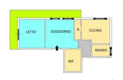 Appartamento con Esclusivo Attico Abitabile e Terrazza Panoramica